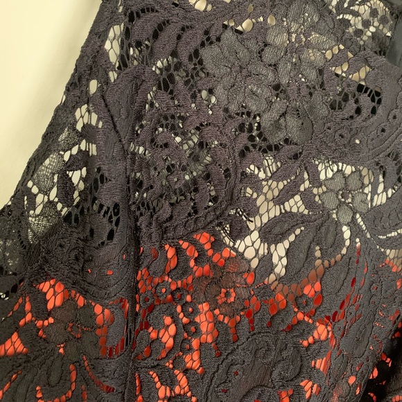 Shoshanna Lace Peplum Dress - Picture 3 of 6